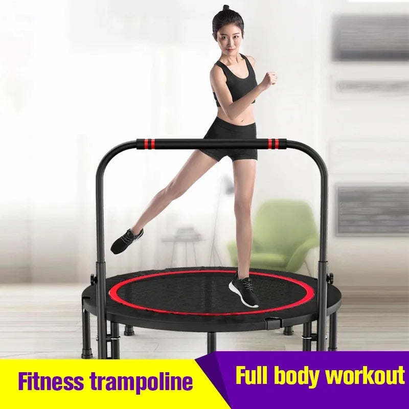 48 Inches Foldable Trampolines For Kids Adult Gymnastic 300KG Bearing Portable