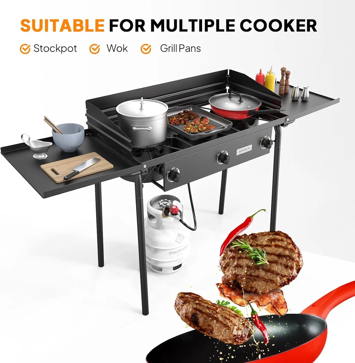 3 Burner Gas Stove