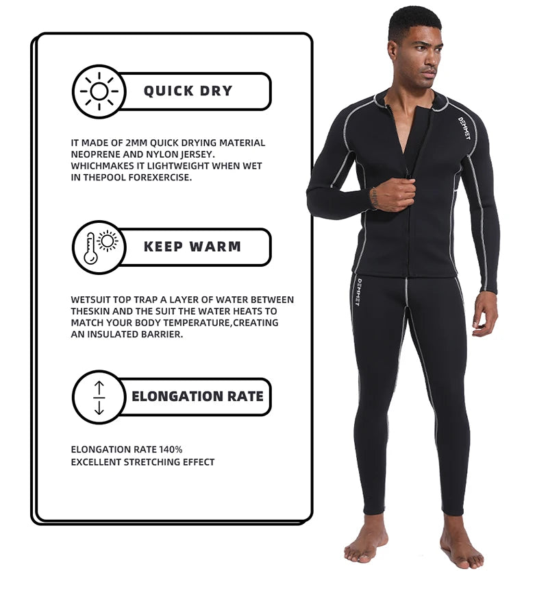 NEW Wetsuit Pants Women Men 1.5mm/3mm Neoprene Keep Warm