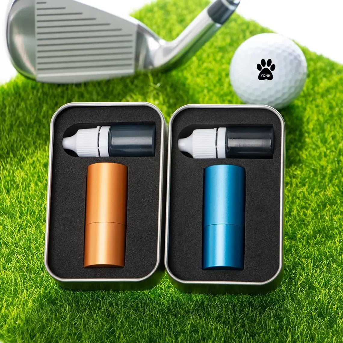 Golf Ball Seal Stamp Personalized Seal Custom Golf Ball Stamp Logo Brand Monogram Ball Marker for Golfers,Dads and Husbands