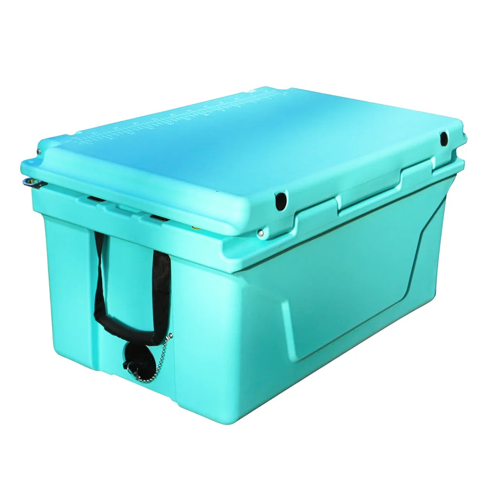 Hot Sale Blue 65QT Outdoor Refrigerator Fish Fridge Camping Refrigerator Cooler Box