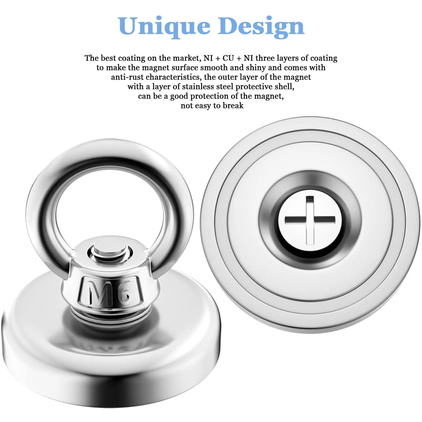 Super Strong Neodymium Fishing Magnets Heavy Duty
