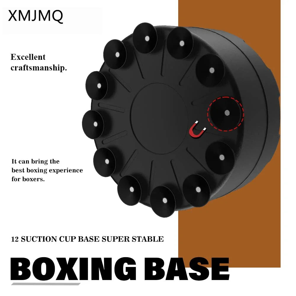 Standing boxing post with gloves, home fighting training sandbag,