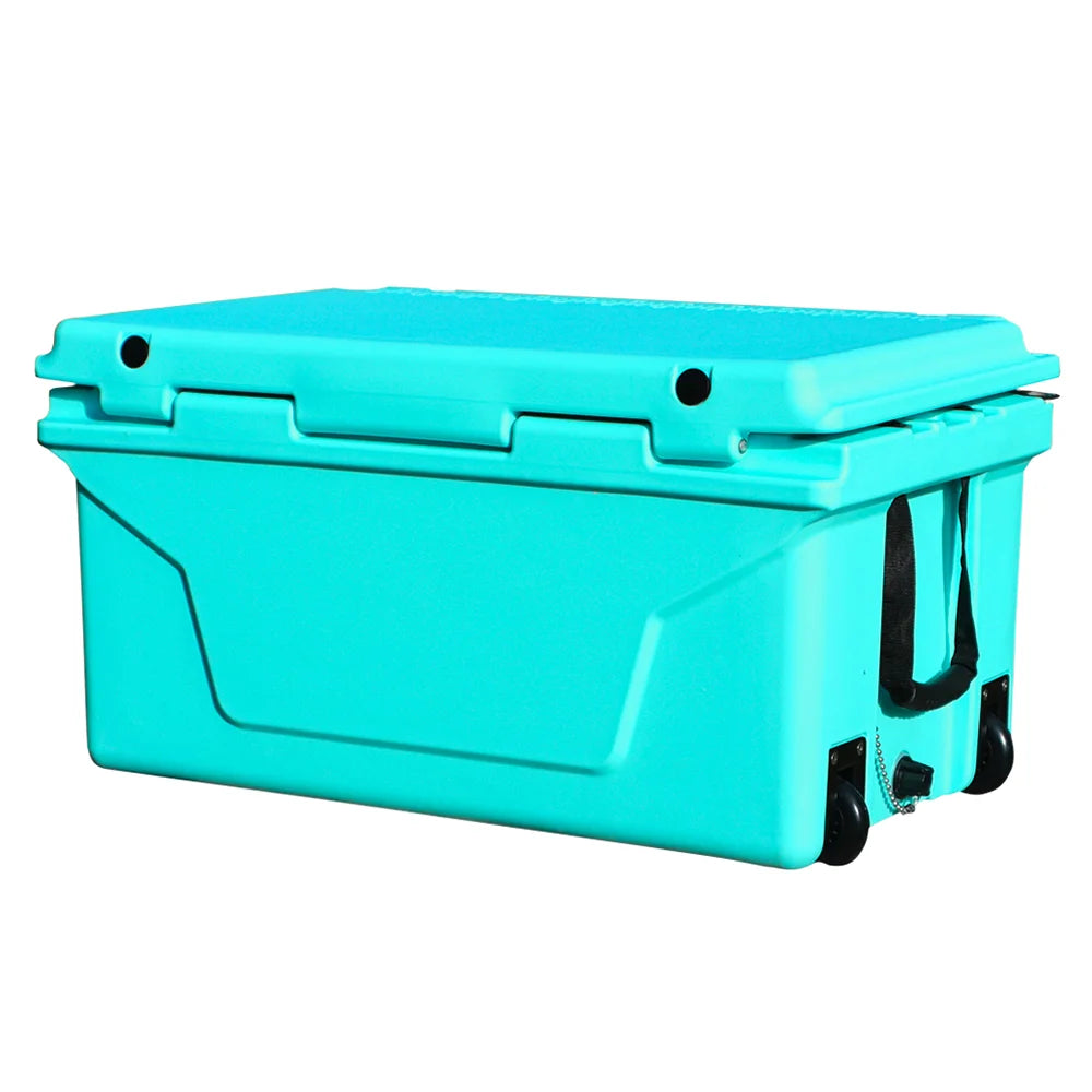 Hot Sale Blue 65QT Outdoor Refrigerator Fish Fridge Camping Refrigerator Cooler Box