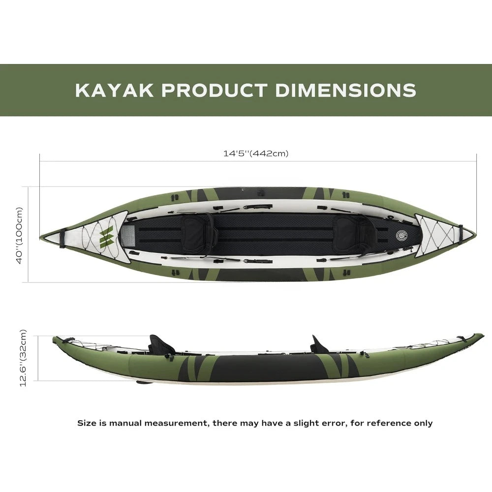 Inflatable Kayak with EVA Seats,