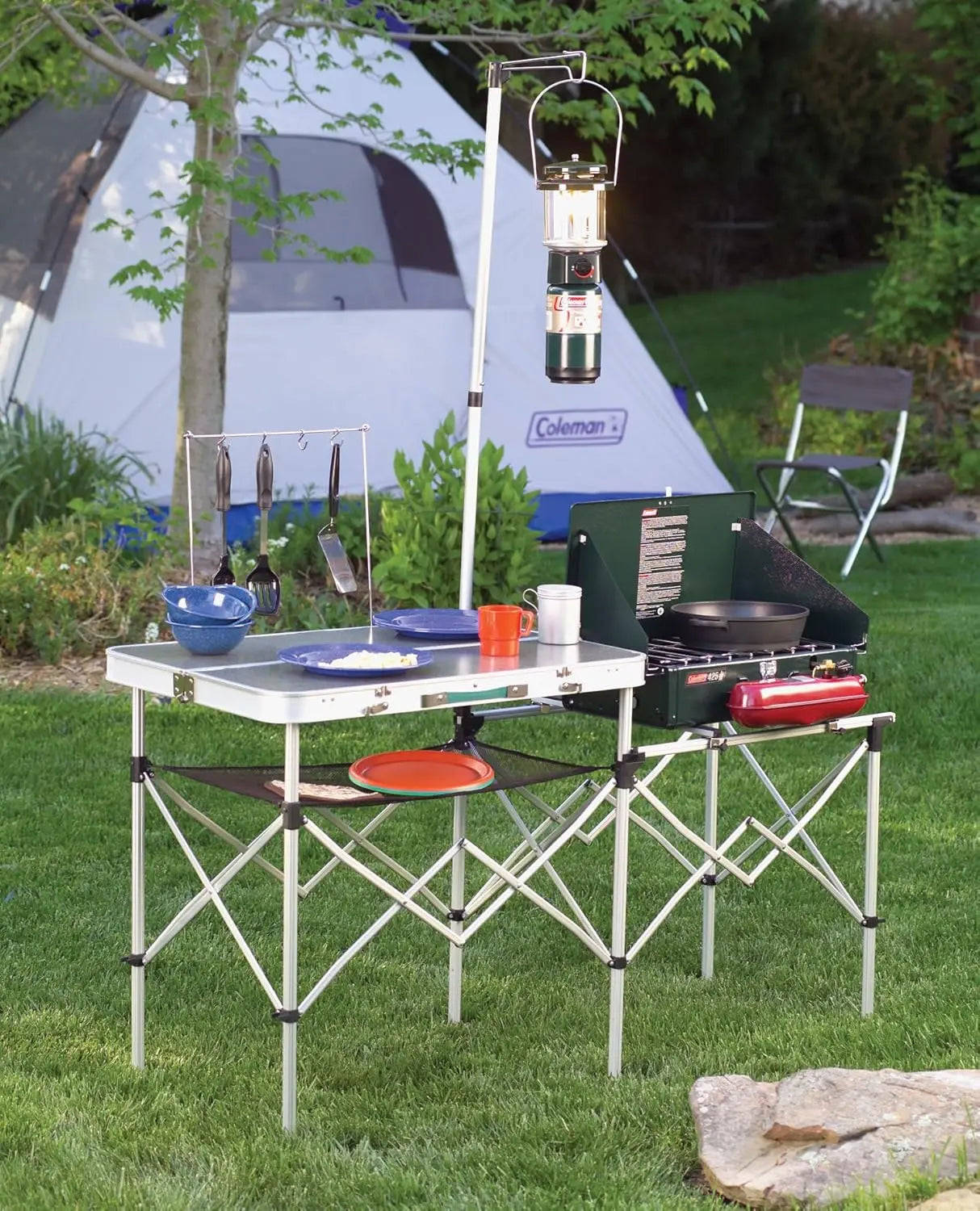 Pack-Away Portable Camp Kitchen