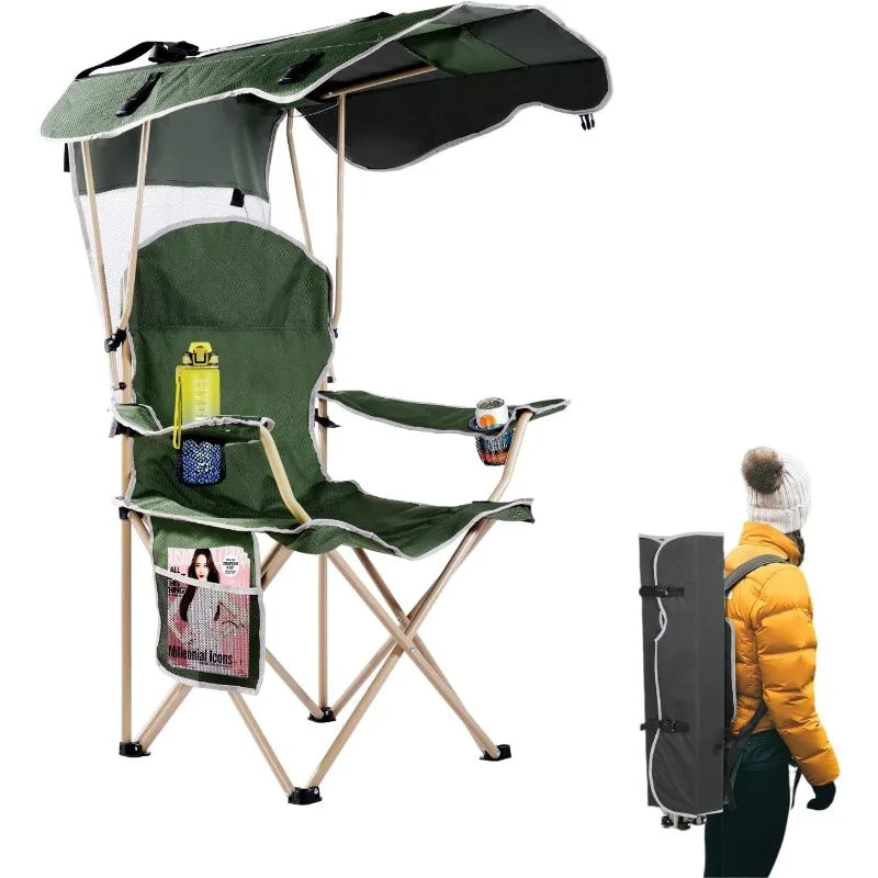 Camping Chair with Canopy