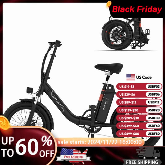 "Fat Tire step-thru electric bicycle,