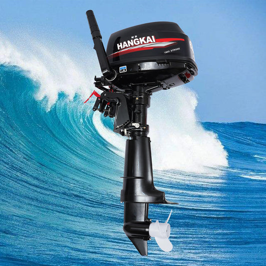 2 Stroke Outboard Gasoline Motor, Fishing Boat Engine,