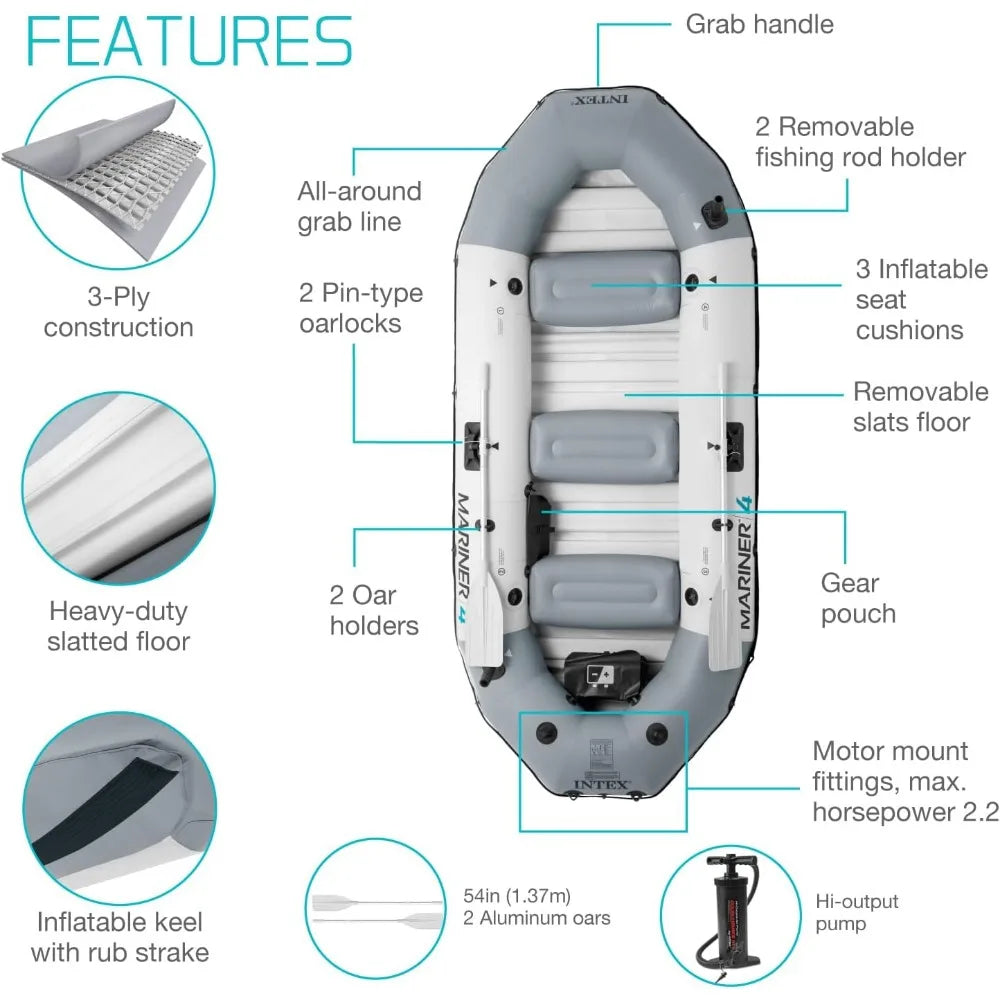 Mariner 4 Inflatable BoaT