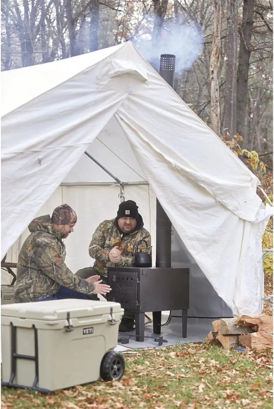 Large Outdoor Wood Burning Stove