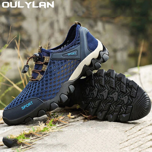 Oulylan Walking Camping Trail Shoes Spring Summer Men Outdoor Upstream