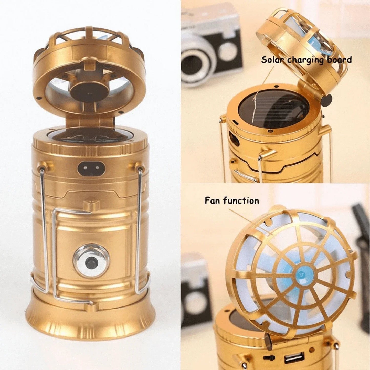 6 in 1 Portable Outdoor LED LANTERN