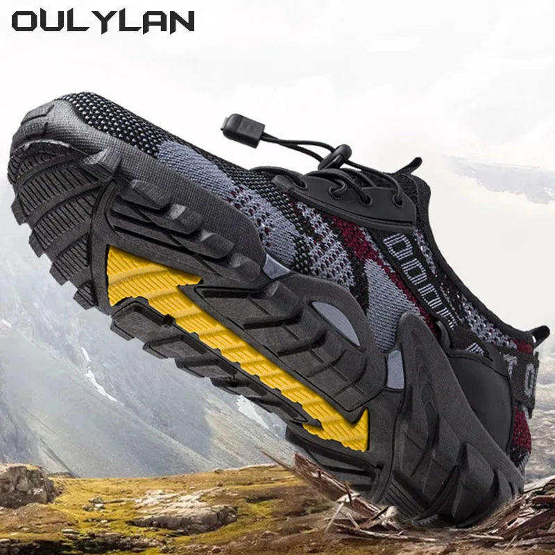 Men Outdoor Hiking Trekking Shoes Climbing Shoes