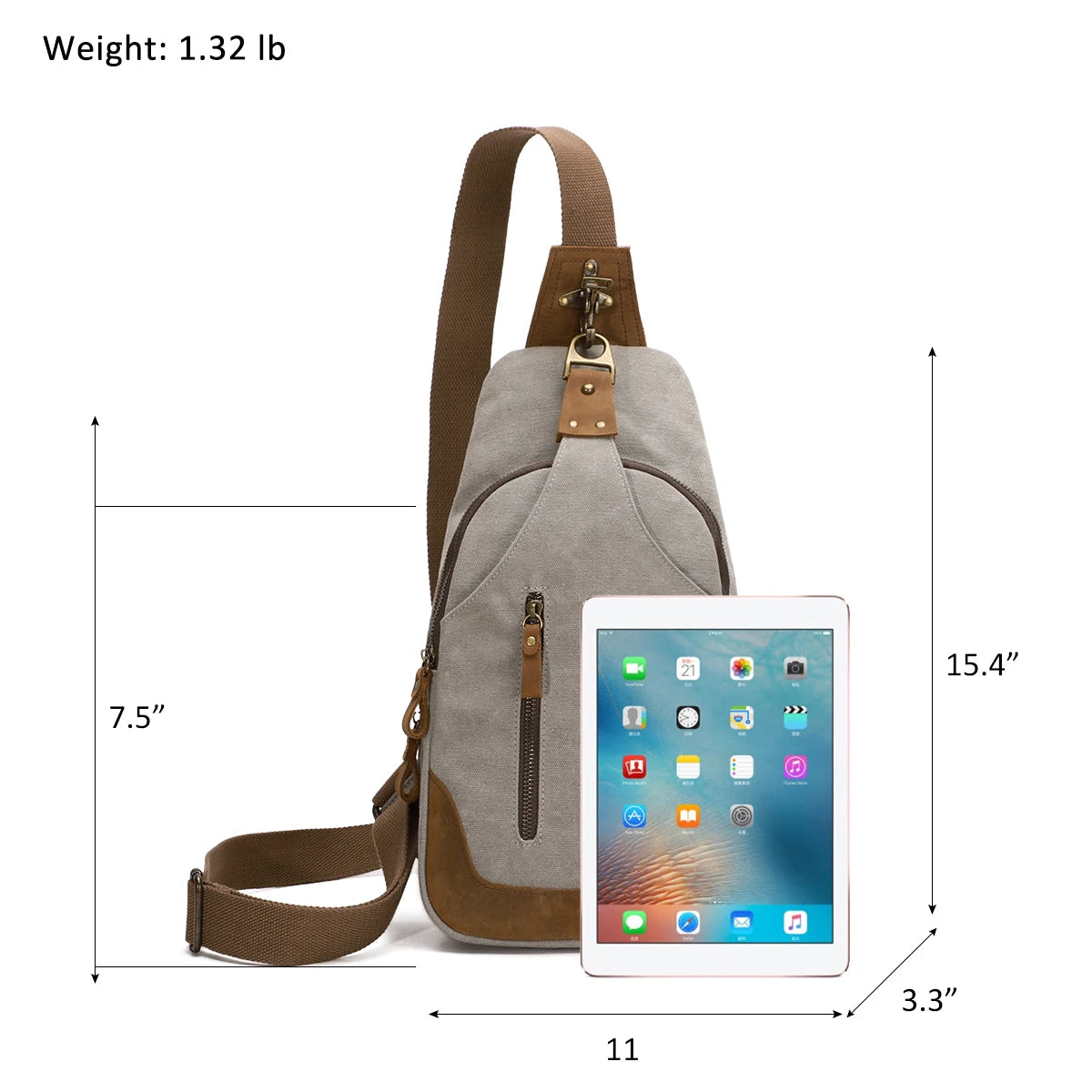 Canvas Sling Bag