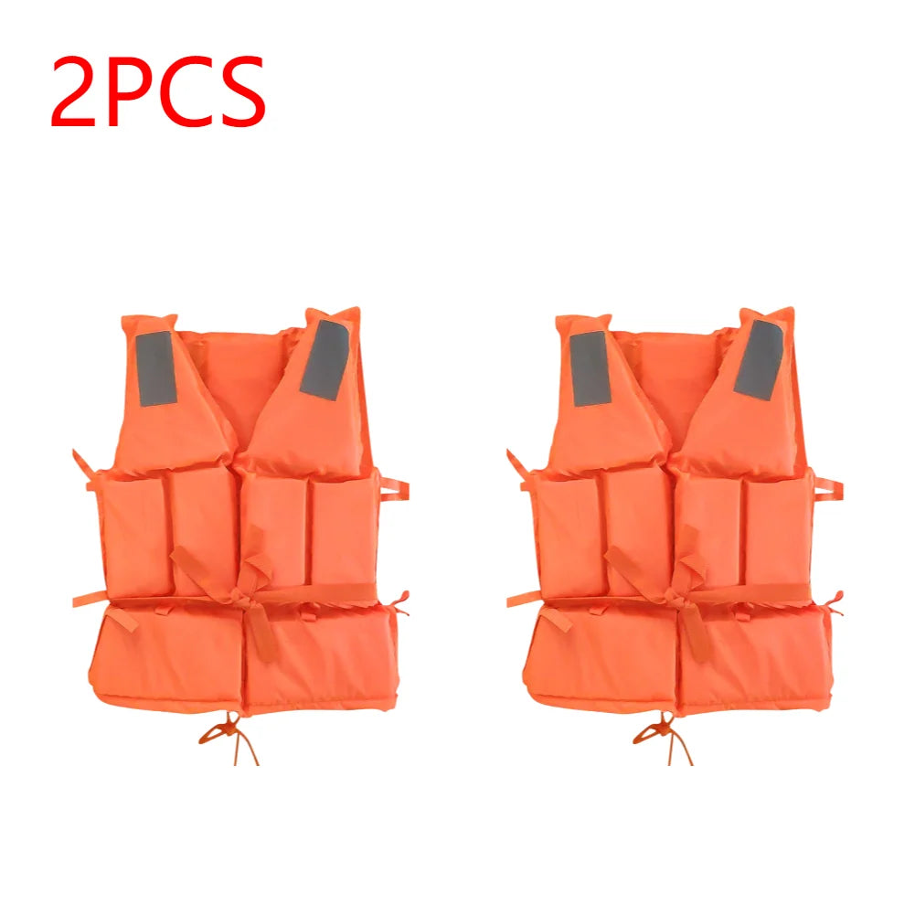 Water Buoyancy Life Jacket Vest for Adults Adjustable