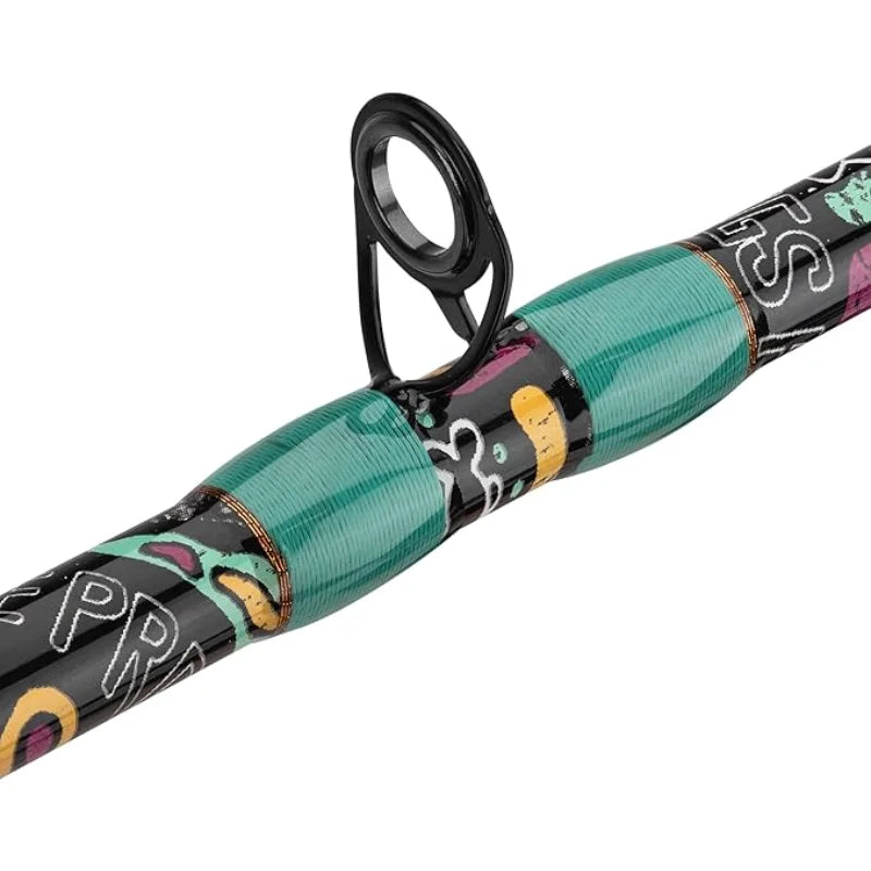 ProFISHiency Krazy 3 Baitcast Combo with 7' 1pc Medium Heavy IM7 Graphite Rod and Cork Handle & Foregrip