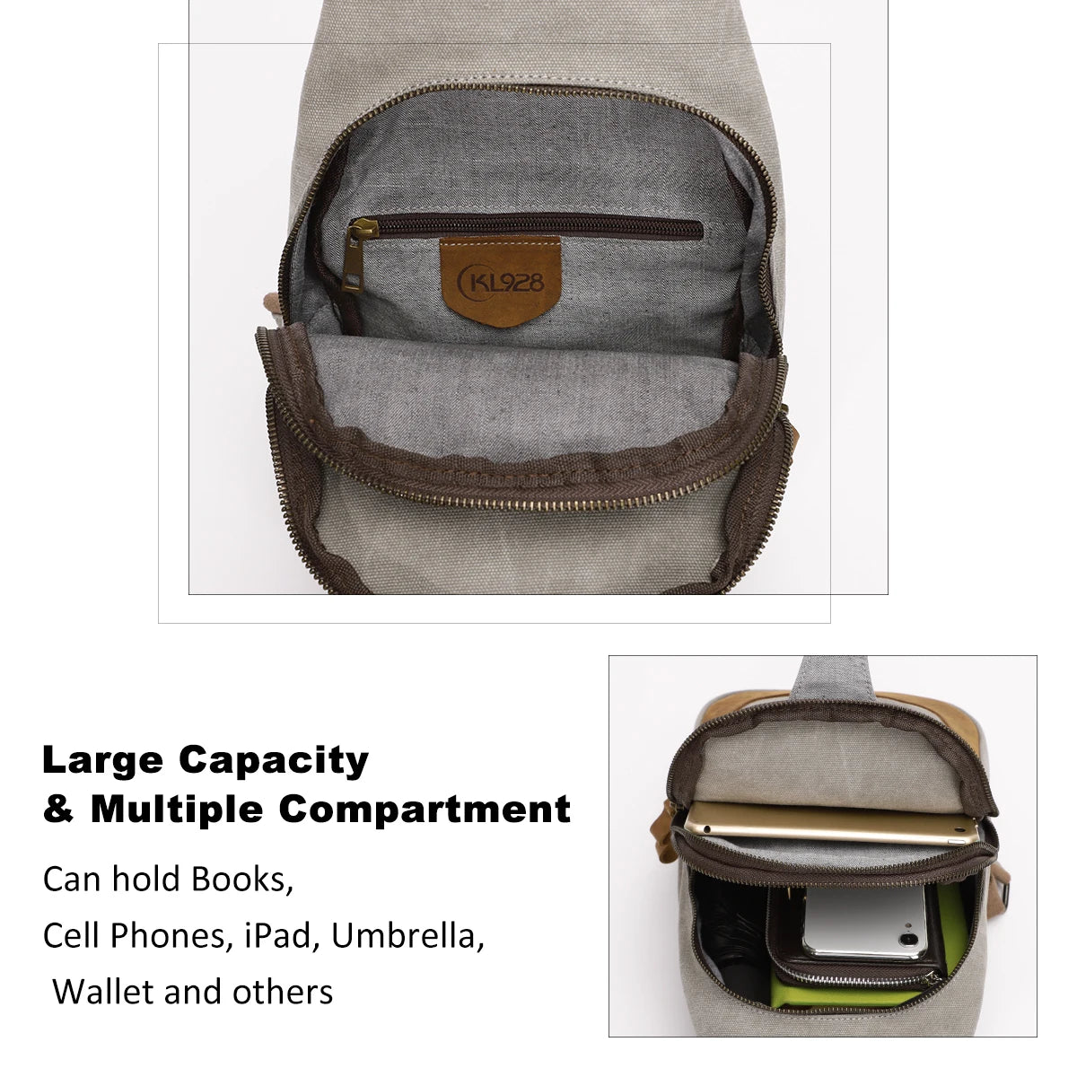 Canvas Sling Bag