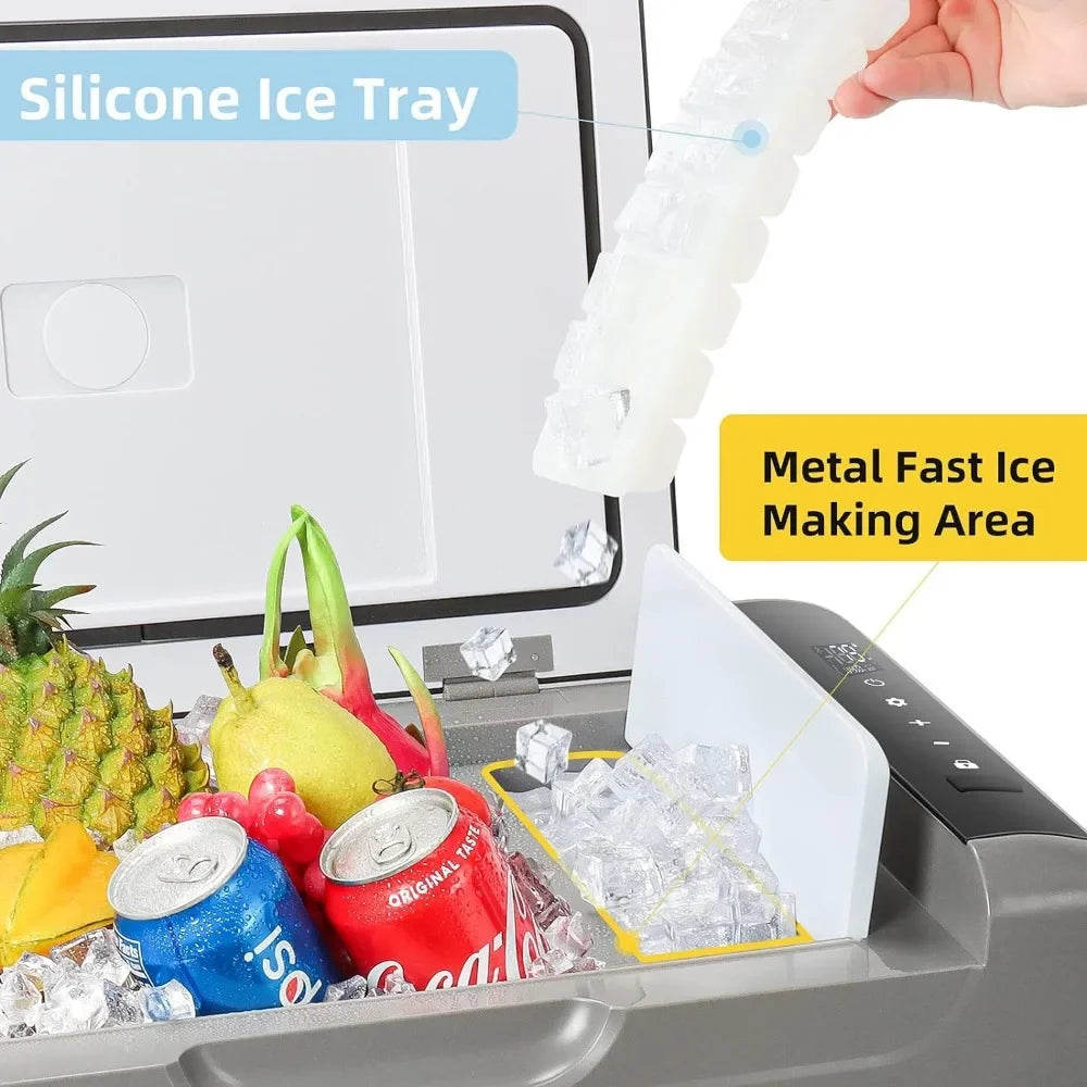 12V Portable Freezer Camping Fridge Cooler