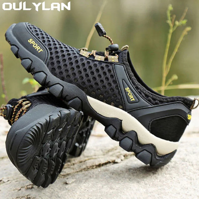 Oulylan Walking Camping Trail Shoes Spring Summer Men Outdoor Upstream